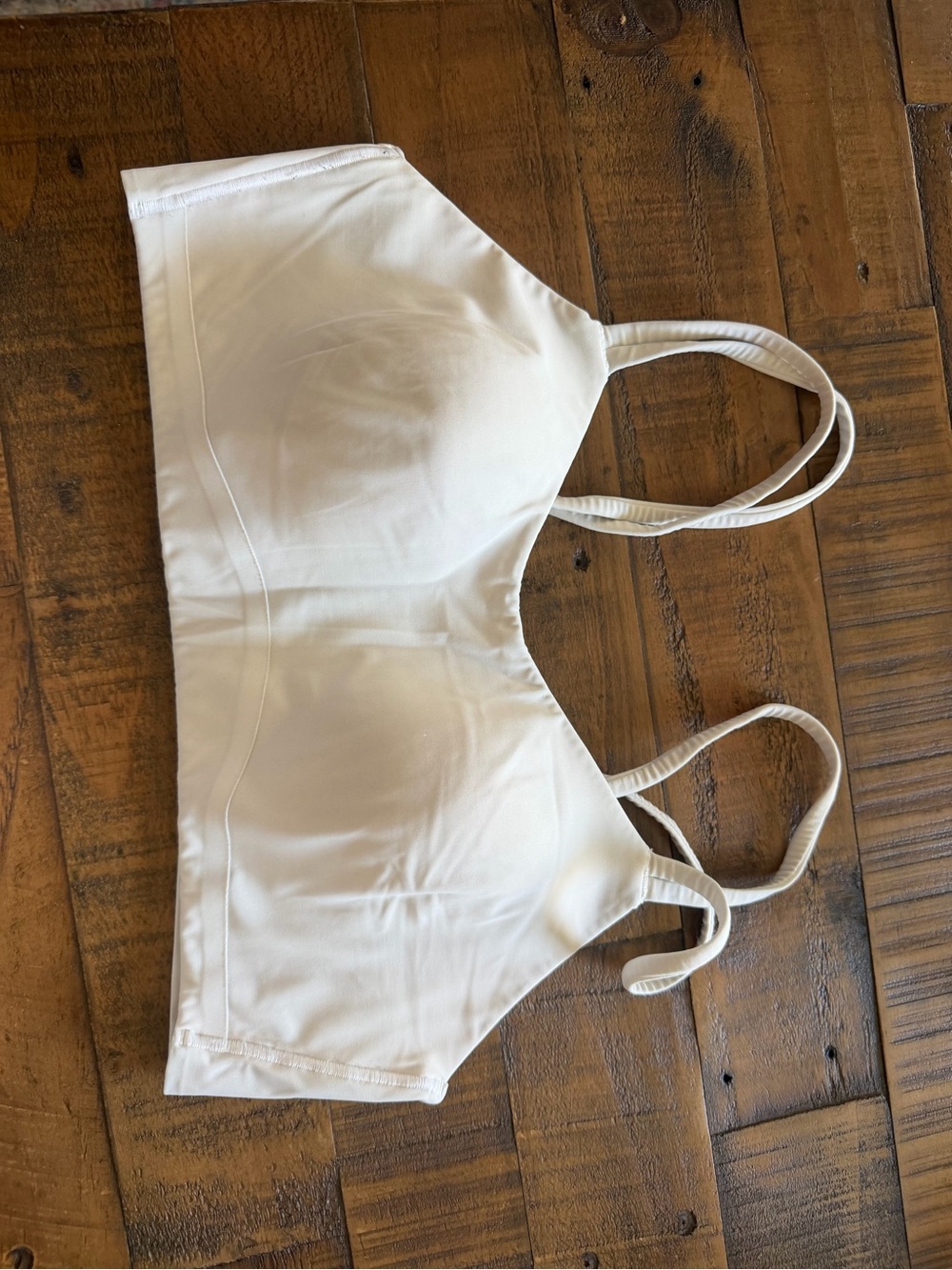 lululemon athletica Cream Seamless Bralette